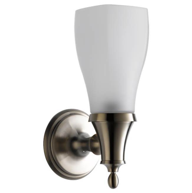 Brizo Canada One Light Vanity Bathroom Lights item 697085-BN