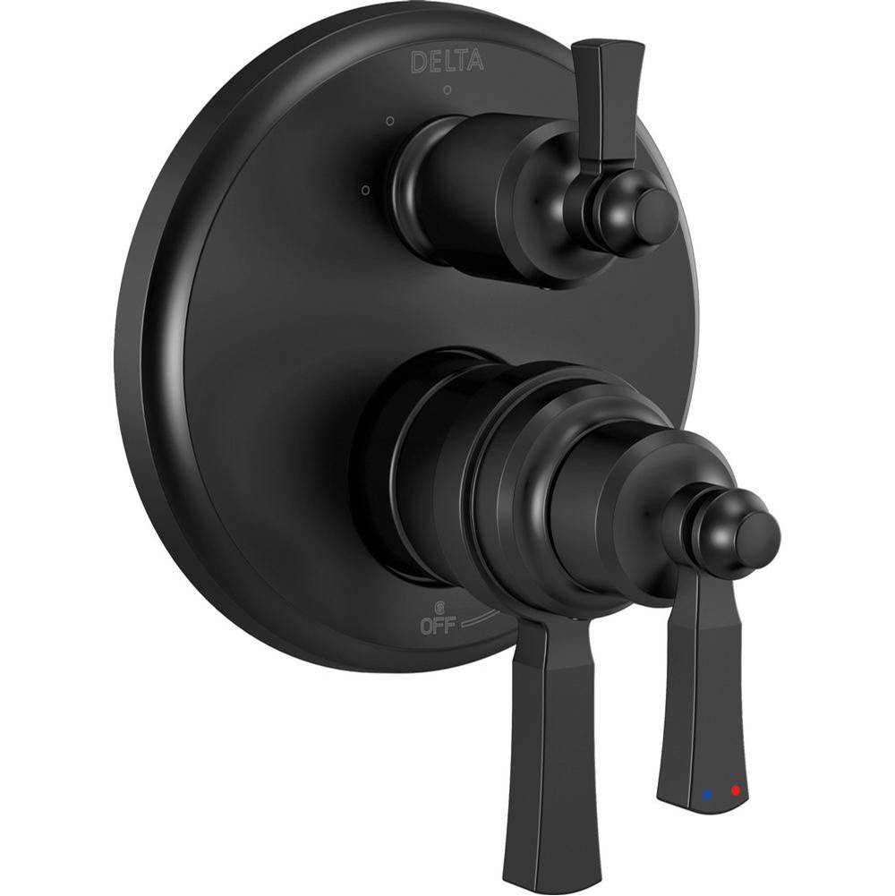 Delta Canada Dorval™ Traditional 2-Handle Monitor 17T Series Valve Trim with 6 Setting Diverter
