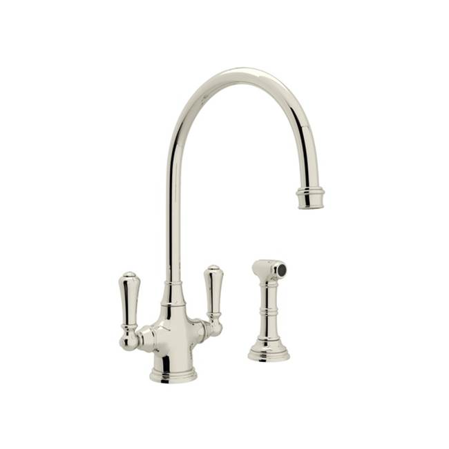 Perrin & Rowe Deck Mount Kitchen Faucets item U.4710PN-2