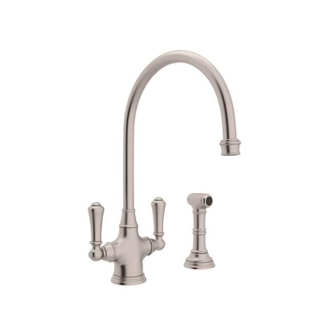 Perrin & Rowe Deck Mount Kitchen Faucets item U.4710STN-2