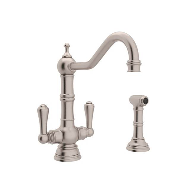 Perrin & Rowe Deck Mount Kitchen Faucets item U.4766STN-2