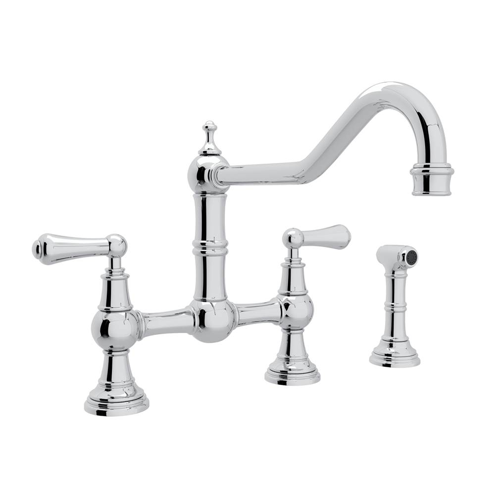 Perrin & Rowe Bridge Kitchen Faucets item U.4764L-APC-2