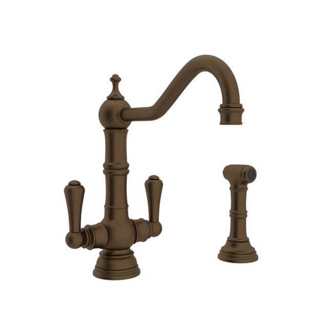 Perrin & Rowe Deck Mount Kitchen Faucets item U.4766EB-2