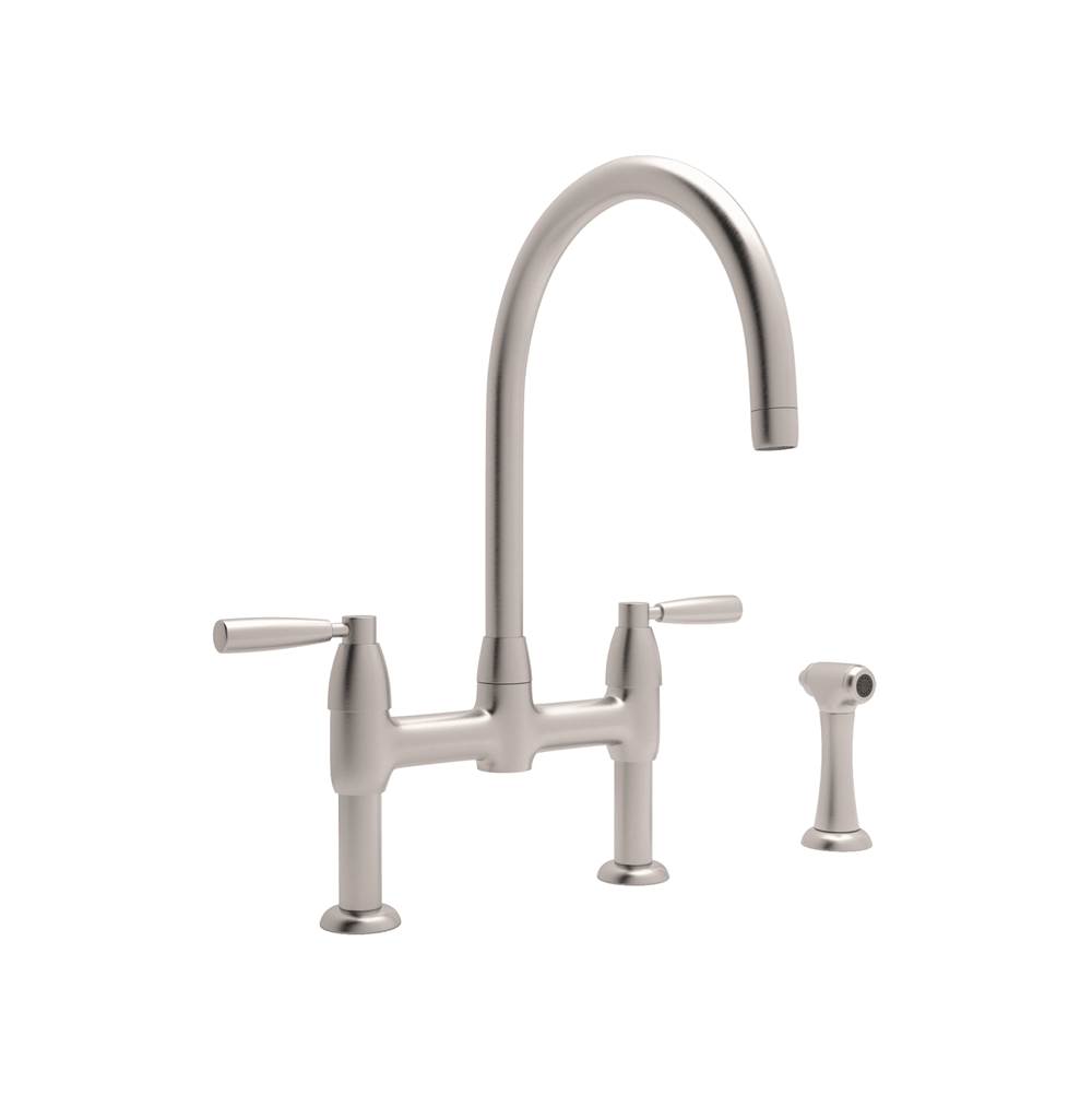 Perrin & Rowe Bridge Kitchen Faucets item U.4273LS-STN-2