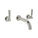 Perrin And Rowe - U.3321LS-PN/TO-2 - Wall Mounted Bathroom Sink Faucets