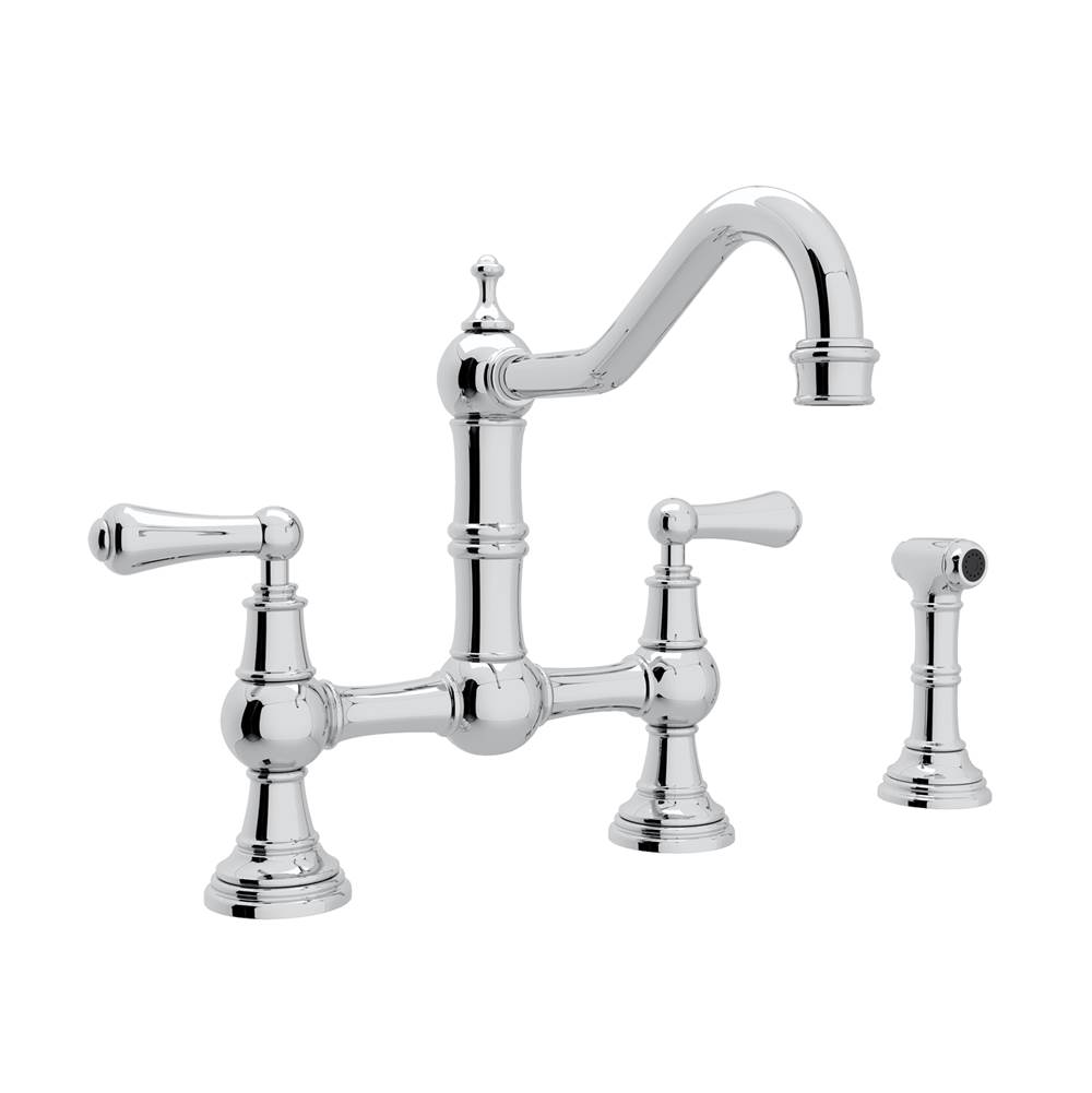 Perrin & Rowe Bridge Kitchen Faucets item U.4756L-APC-2