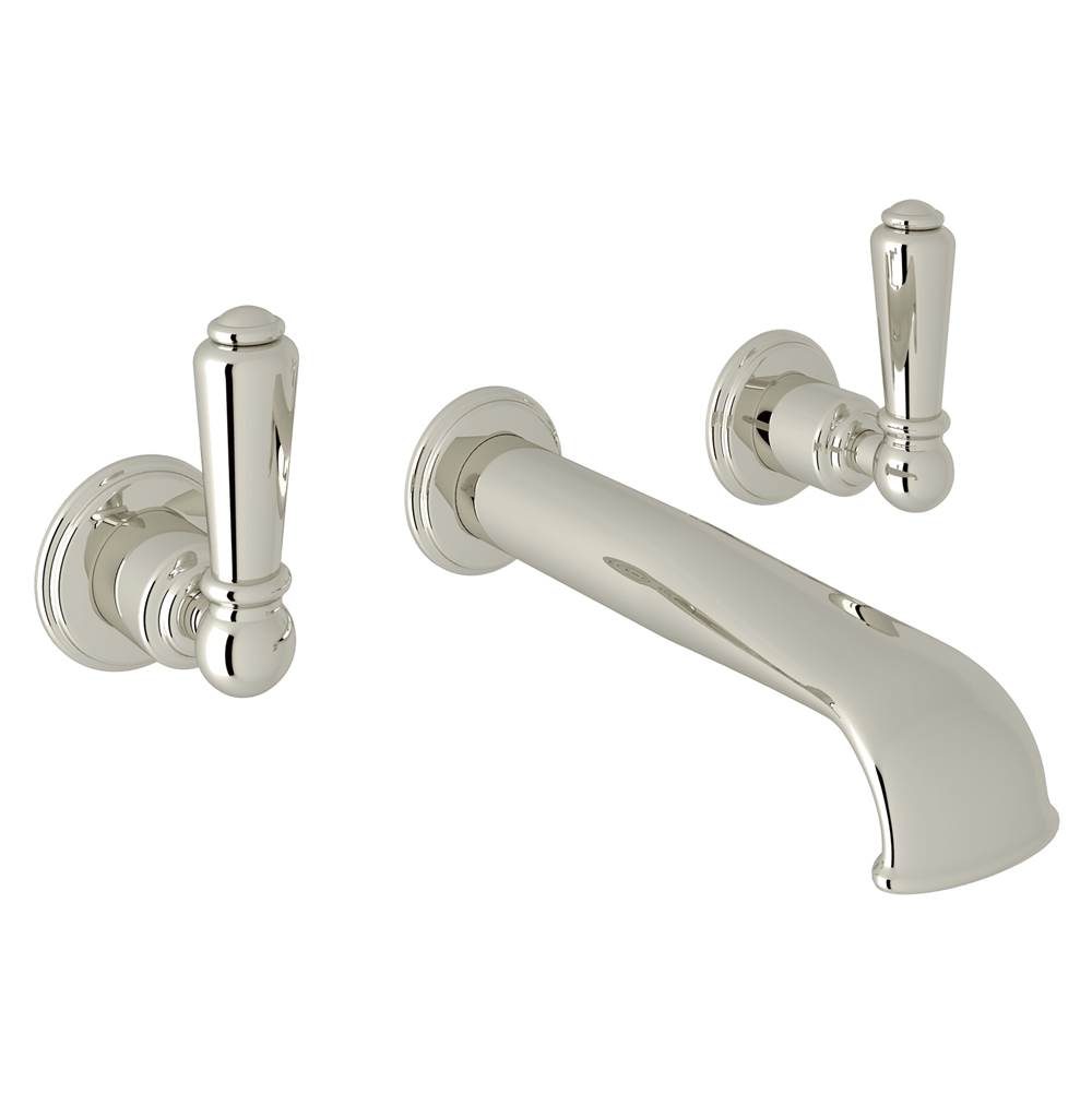 Perrin & Rowe Wall Mounted Bathroom Sink Faucets item U.3560L-PN/TO-2