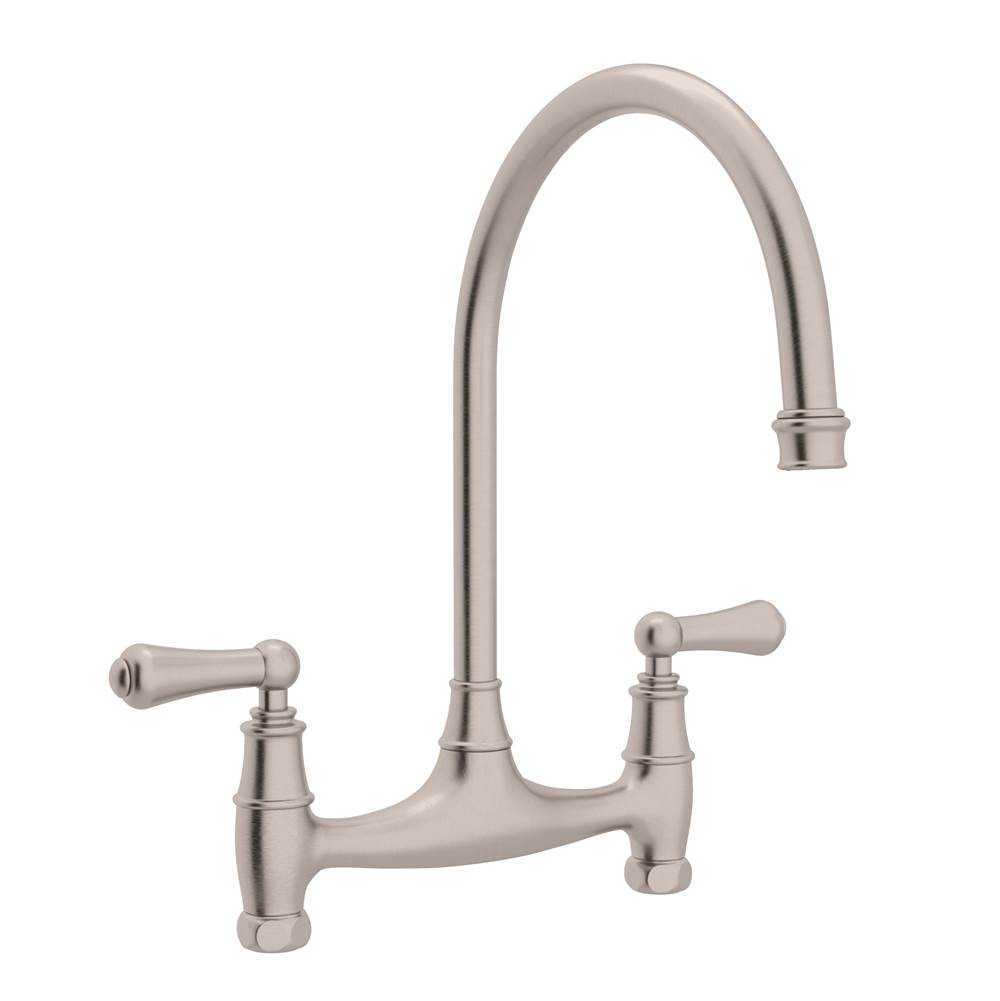 Perrin & Rowe Bridge Kitchen Faucets item U.4791L-STN-2