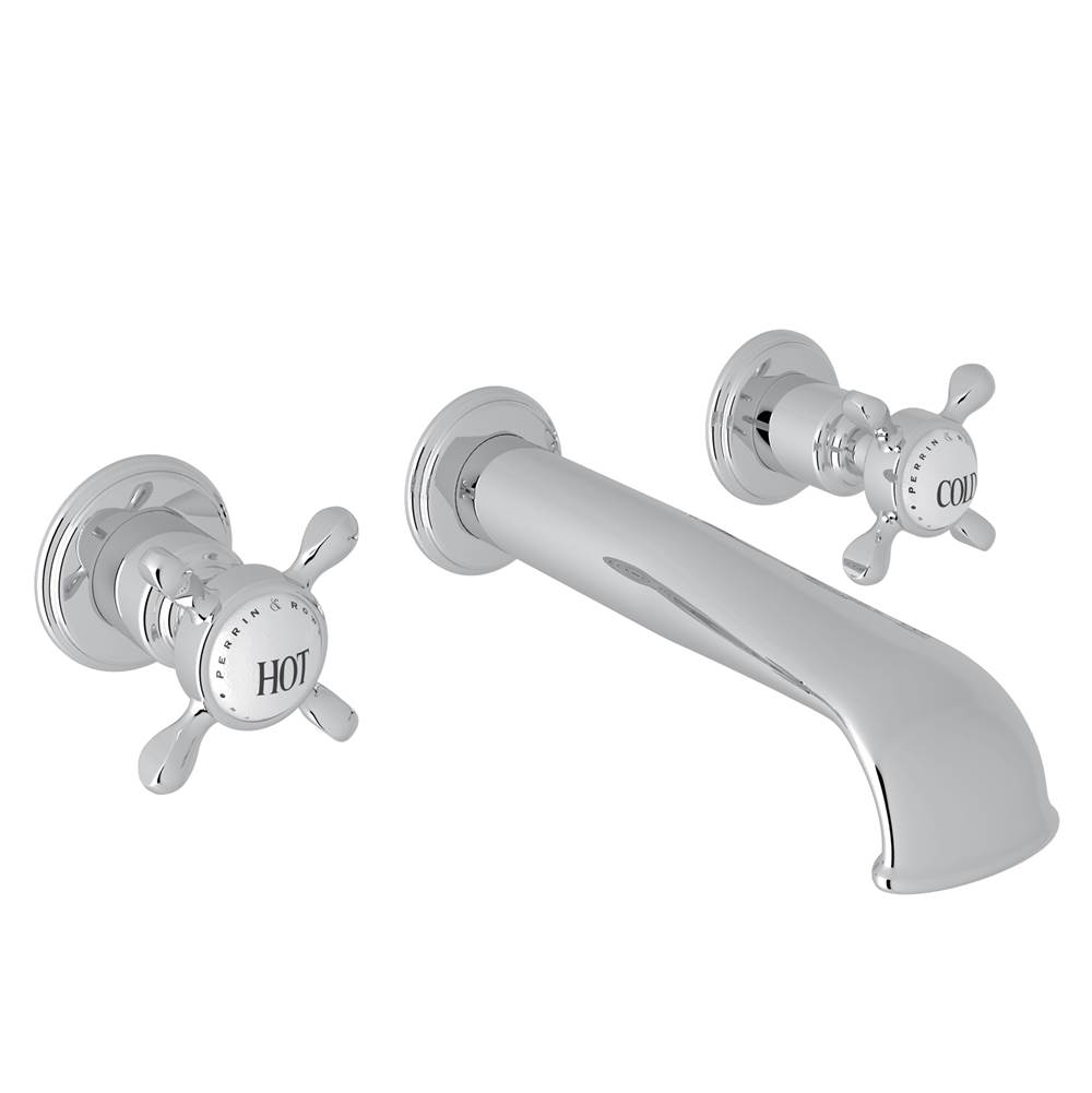 Perrin & Rowe Wall Mounted Bathroom Sink Faucets item U.3561X-APC/TO-2