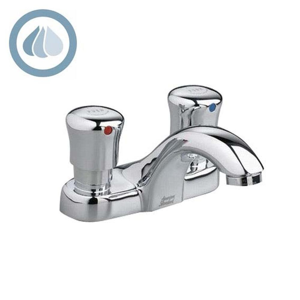 Bathworks ShowroomsAmerican Standard CanadaMetering 4-Inch Centerset 2-Handle Faucet 1.0 gpm/3.8 Lpf