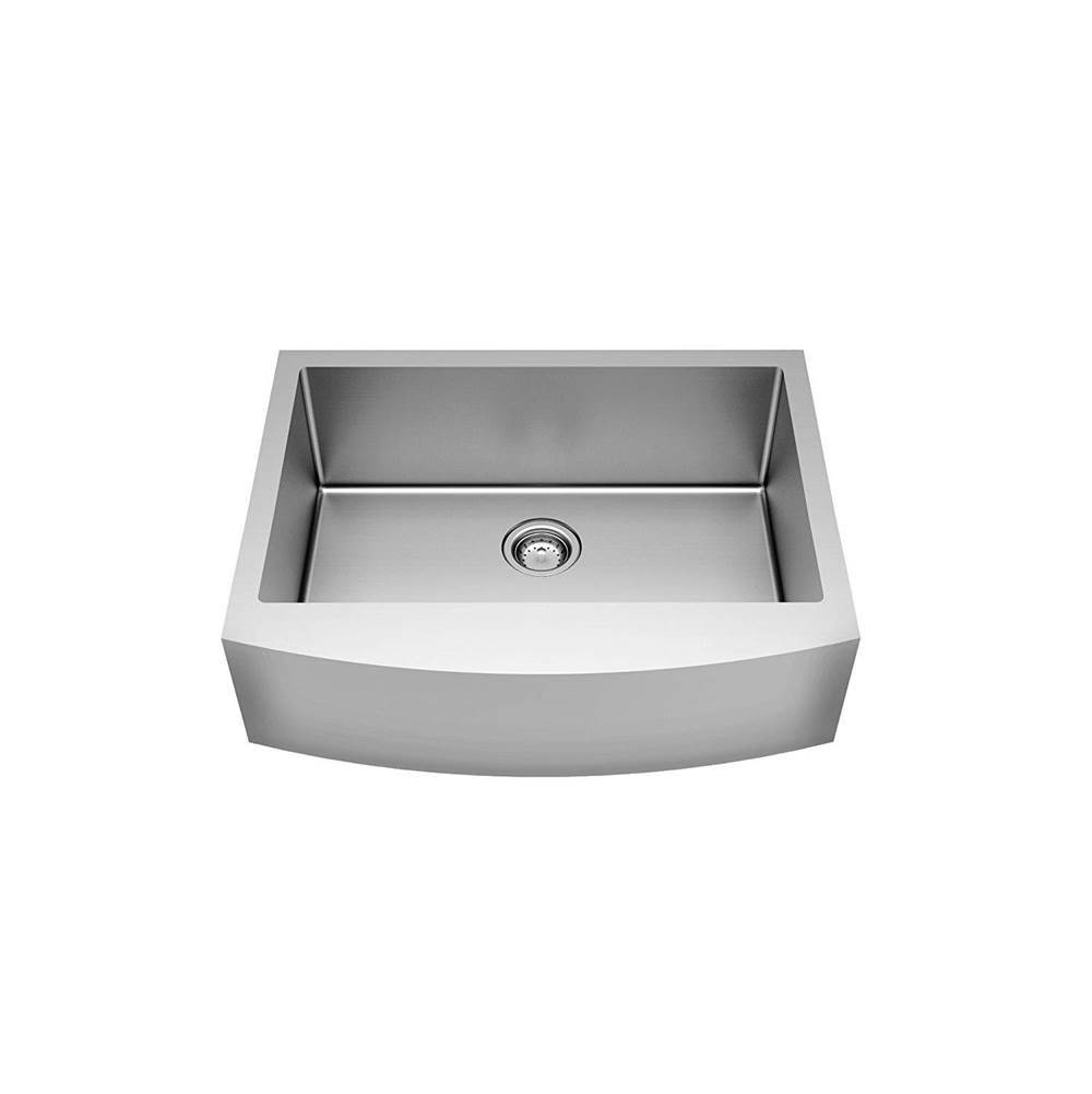 Bathworks ShowroomsAmerican Standard CanadaPekoe® 33 x 22-Inch Stainless Steel Single Bowl Farmhouse Apron Front Kitchen Sink