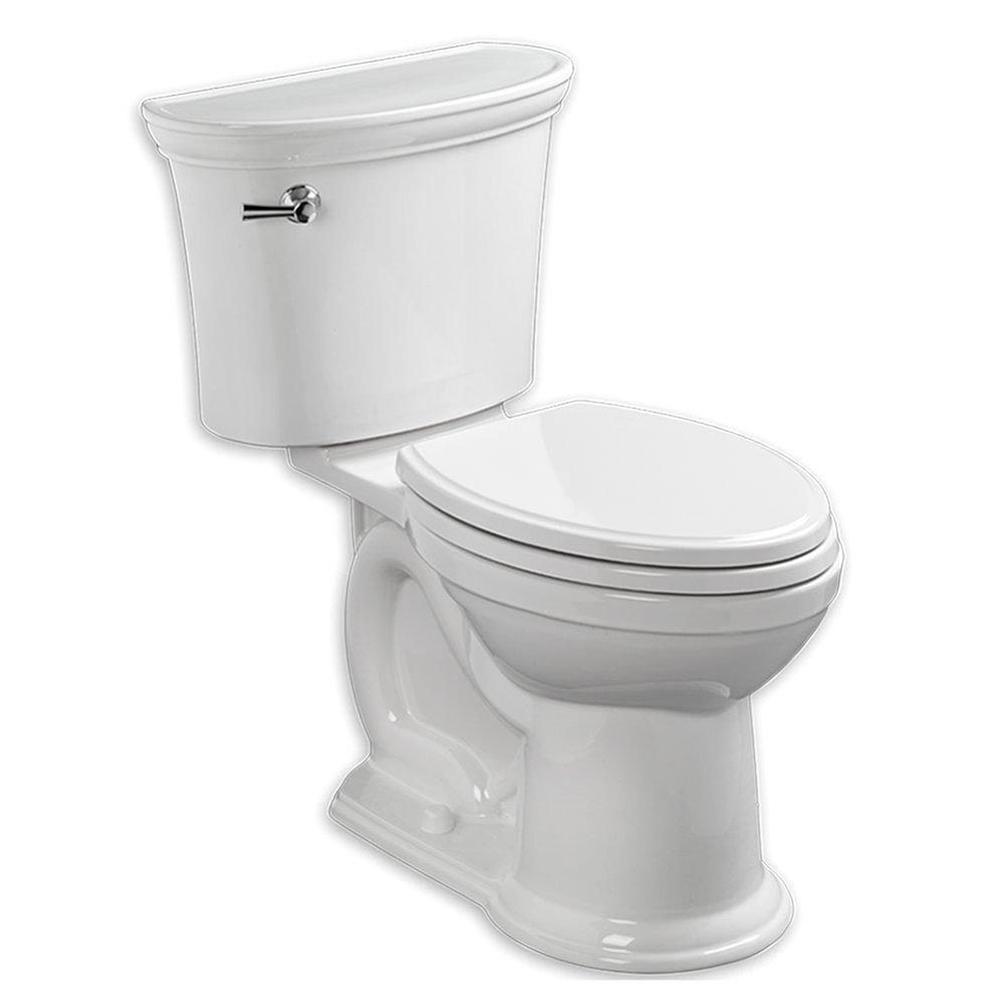 Bathworks ShowroomsAmerican Standard CanadaHeritage VorMax Two-Piece 1.28 gpf/4.8 Lpf Chair Height Elongated Toilet less Seat