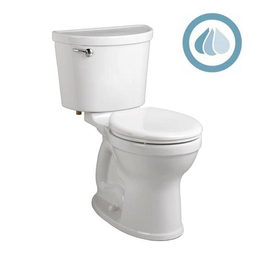 Bathworks ShowroomsAmerican Standard CanadaChampion® PRO Two-Piece 1.28 gpf/4.8 Lpf Chair Height Round Front Toilet Less Seat