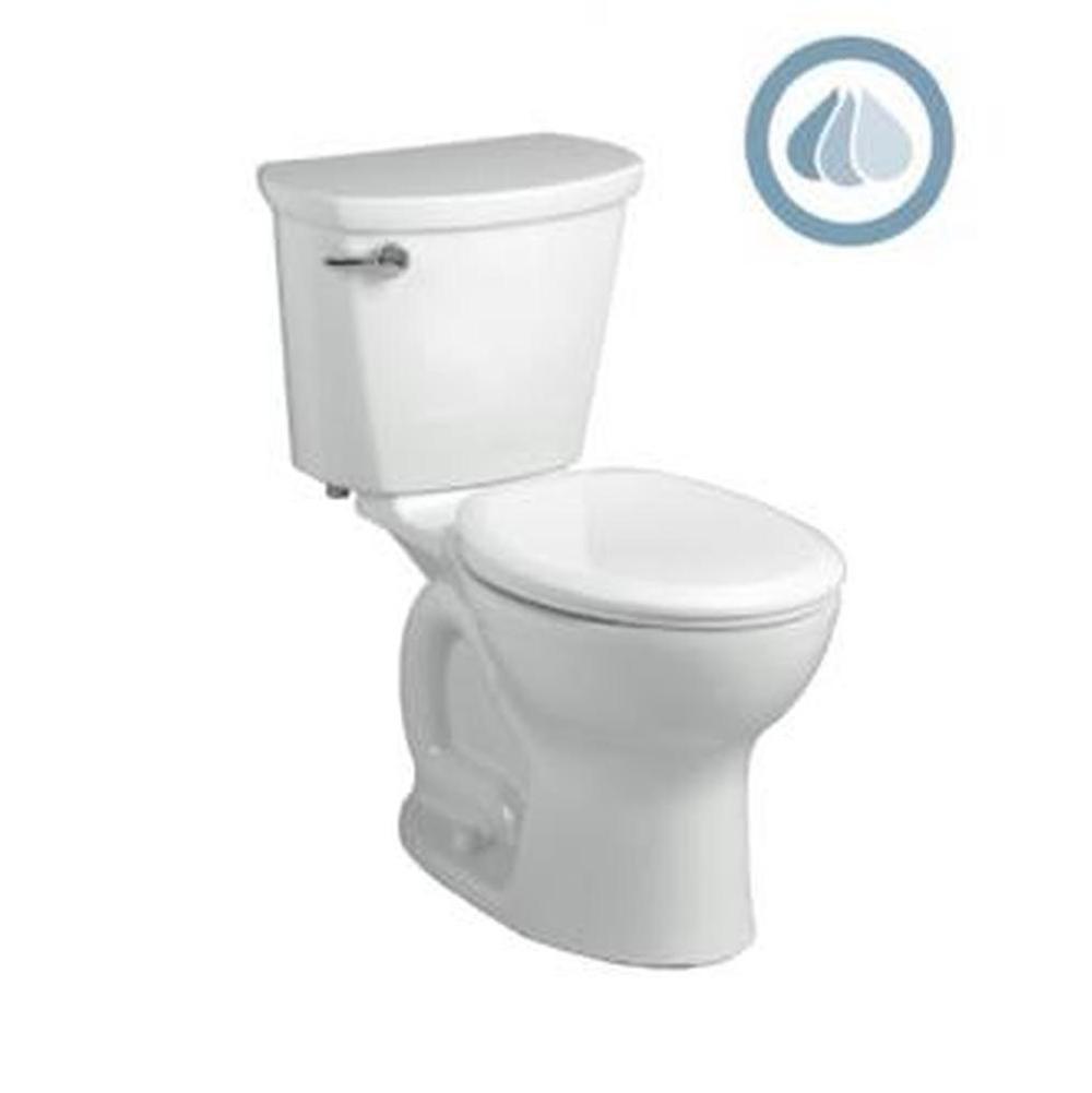 Bathworks ShowroomsAmerican Standard CanadaCadet® PRO Two-Piece 1.28 gpf/4.8 Lpf Chair Height Round Front 10-Inch Rough Toilet Less Seat