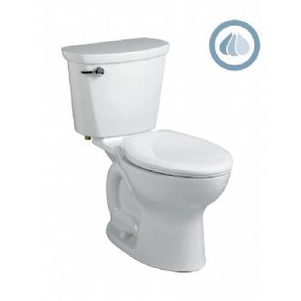 American Standard Canada Cadet® PRO Two-Piece 1.28 gpf/4.8 Lpf Standard Height Elongated Toilet Less Seat
