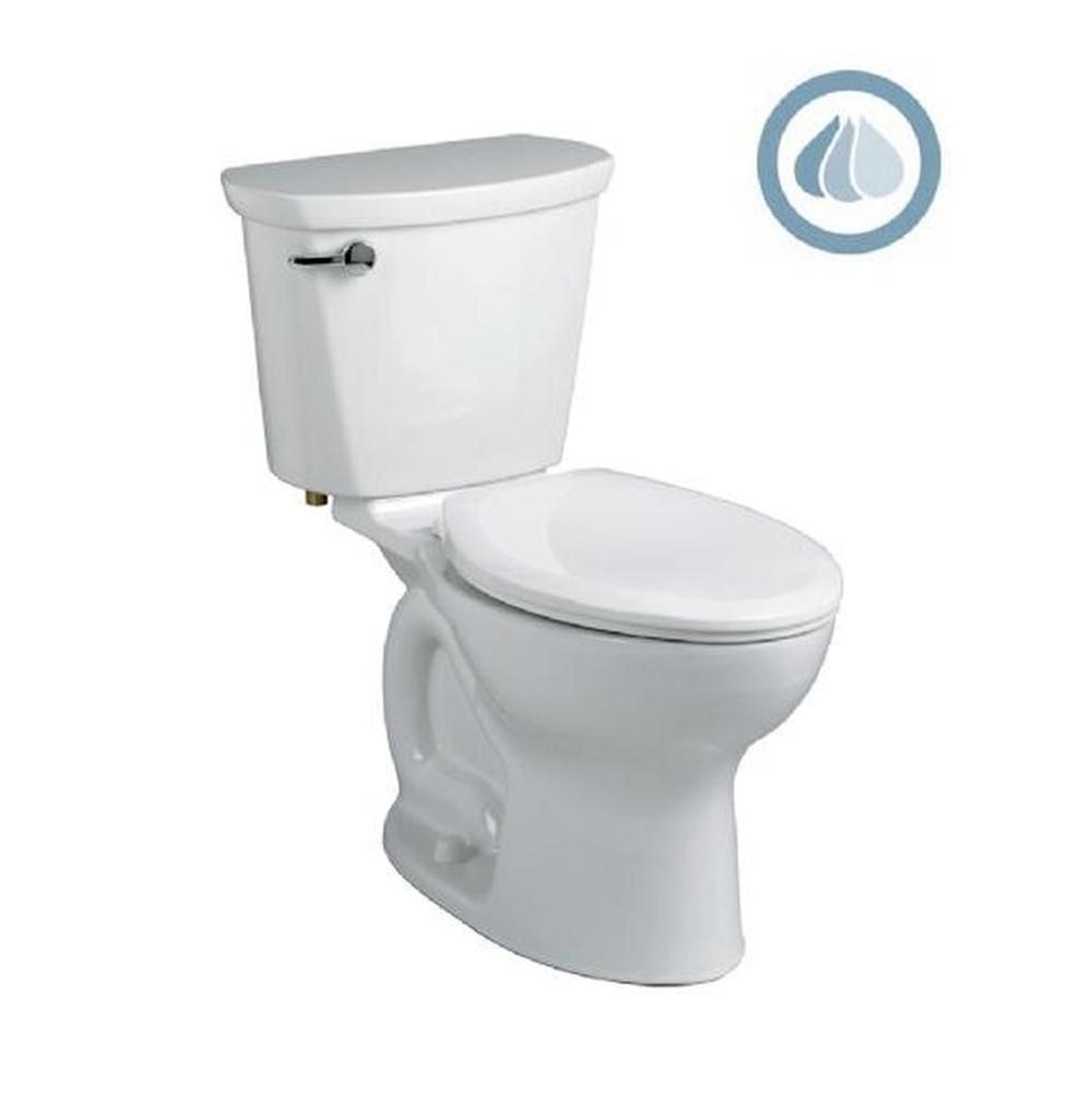 Bathworks ShowroomsAmerican Standard CanadaCadet® PRO Two-Piece 1.28 gpf/4.8 Lpf Standard Height Elongated 10-Inch Rough Toilet Less Seat