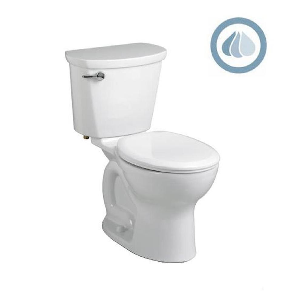 Bathworks ShowroomsAmerican Standard CanadaCadet® PRO Two-Piece 1.28 gpf/4.8 Lpf Standard Height Round Front Toilet Less Seat