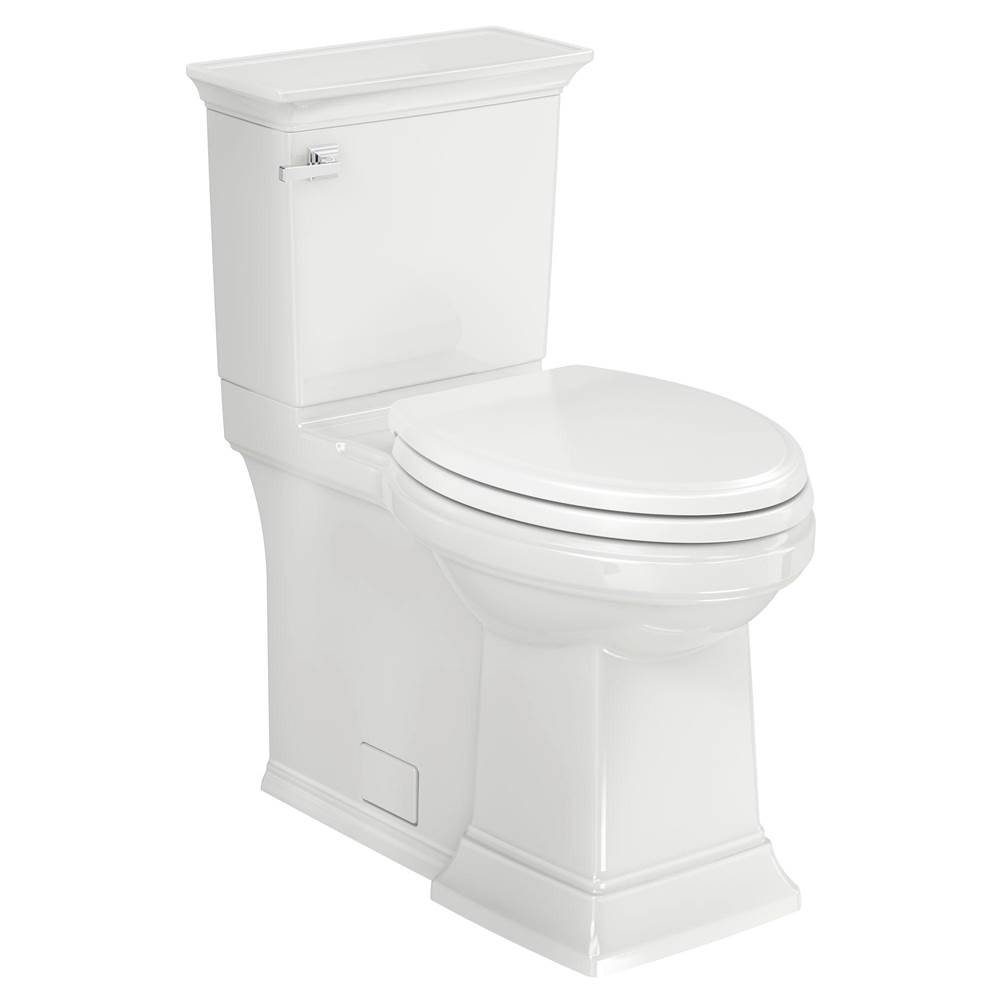 American Standard Canada Town Square® S Skirted Two-Piece 1.28 gpf/4.8 Lpf Chair Height Elongated Toilet With Seat