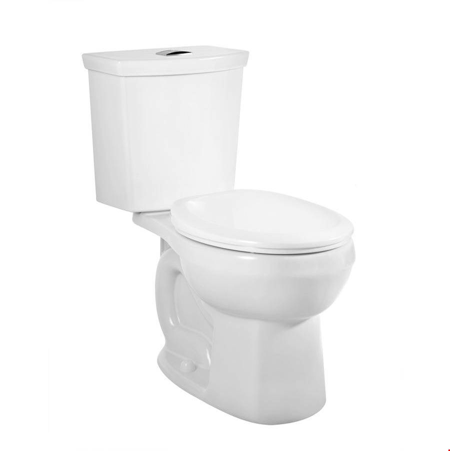 Bathworks ShowroomsAmerican Standard CanadaH2Option® Two-Piece Dual Flush 1.28 gpf/4.8 Lpf and 0.92 gpf/3.5 Lpf Standard Height Round Front Toilet Less Seat