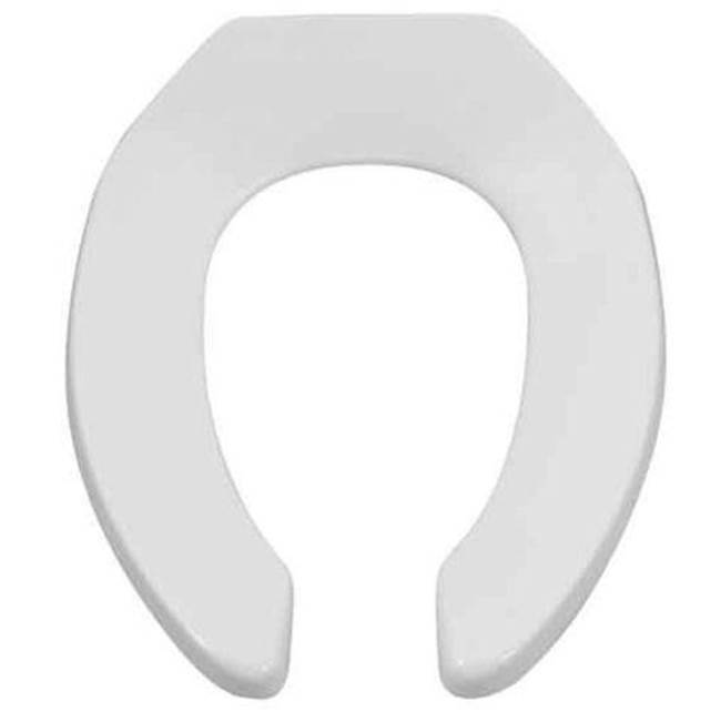 Bathworks ShowroomsAmerican Standard CanadaCommercial Heavy Duty Open Front Elongated Toilet Seat Wth EverClean® Surface