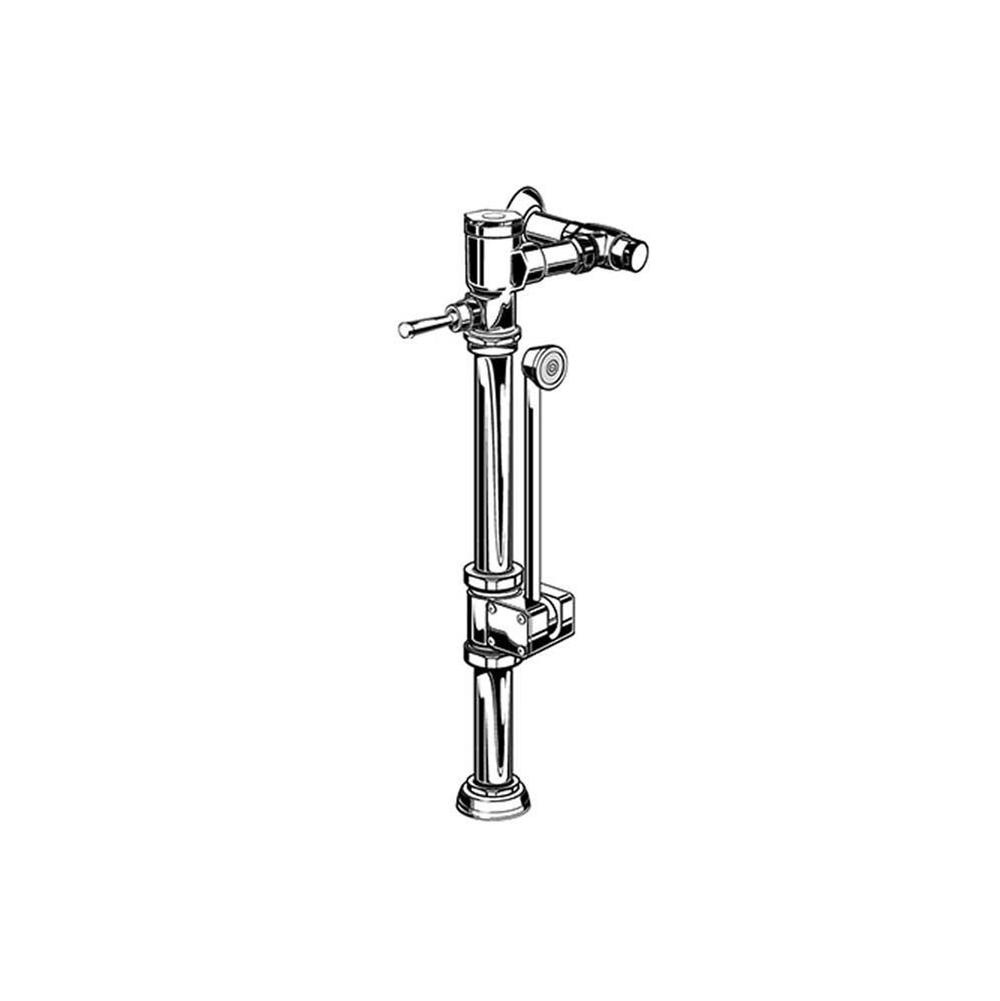 American Standard Canada Ultima™ Manual Flush Valve With Bedpan Washer Assembly, Straight Tube, 1.28 gpf/4.8 Lpf