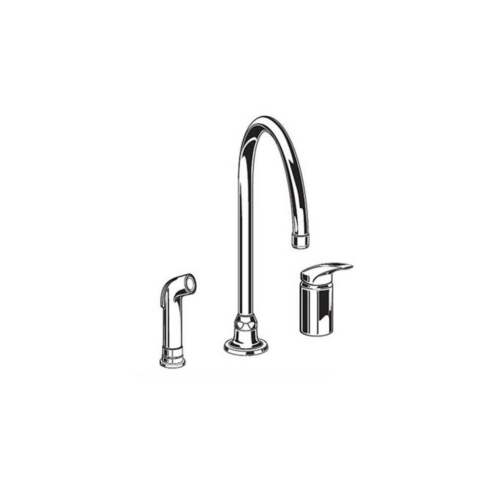 Bathworks ShowroomsAmerican Standard CanadaMonterrey® Single-Handle Gooseneck Kitchen Faucet 1.5 gpm/5.7 Lpm