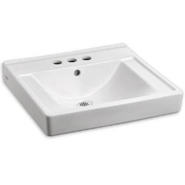 Bathworks ShowroomsAmerican Standard CanadaDecorum® Wall-Hung EverClean® Sink With 4-Inch Centerset