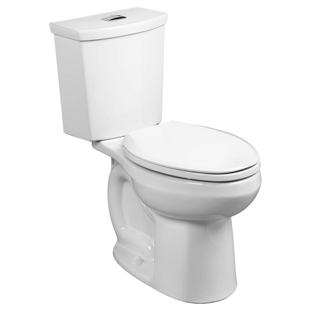 Bathworks ShowroomsAmerican Standard CanadaH2Option® Two-Piece Dual Flush 1.28 gpf/4.8 Lpf and 0.92 gpf/3.5 Lpf Chair Height Elongated Toilet Less Seat