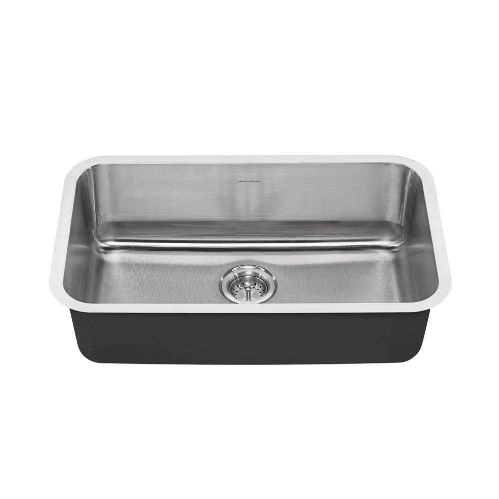 Bathworks ShowroomsAmerican Standard CanadaPortsmouth® 30 x 18-Inch Stainless Steel Undermount Single Bowl Kitchen Sink