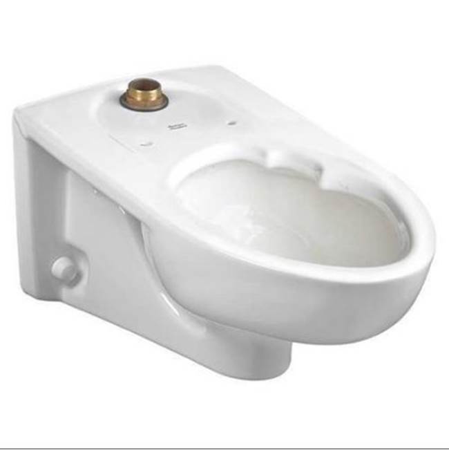 American Standard Canada Afwall® Millennium® 1.1 - 1.6 gpf (4.2 - 6.0 Lpf) Top Spud Elongated Wall-Hung EverClean® Bowl With Bedpan Lugs