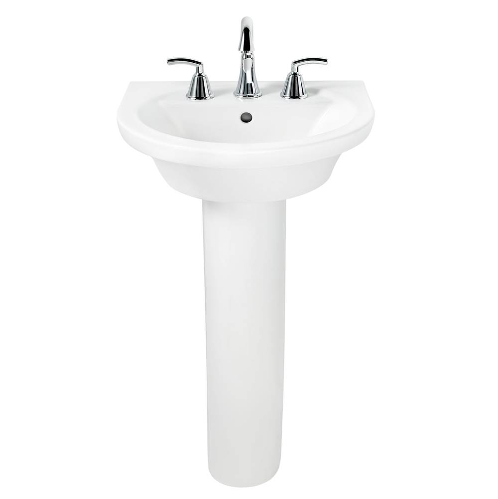 Bathworks ShowroomsAmerican Standard CanadaTropic® Petite 8-Inch Widespread Pedestal Sink Top and Leg Combination
