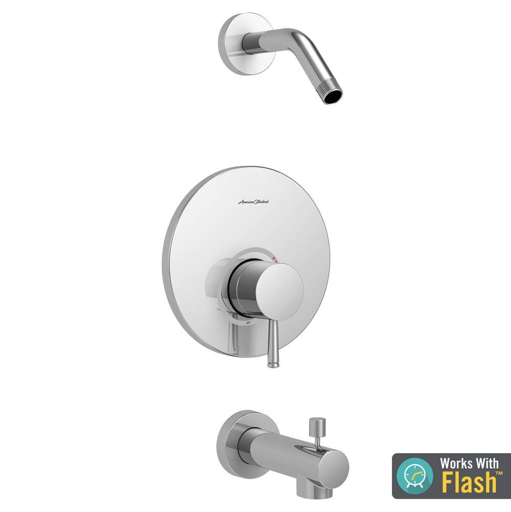 Bathworks ShowroomsAmerican Standard CanadaSerin® Tub and Shower Trim Kit, Double Ceramic Pressure Balance Cartridge With Lever Handle