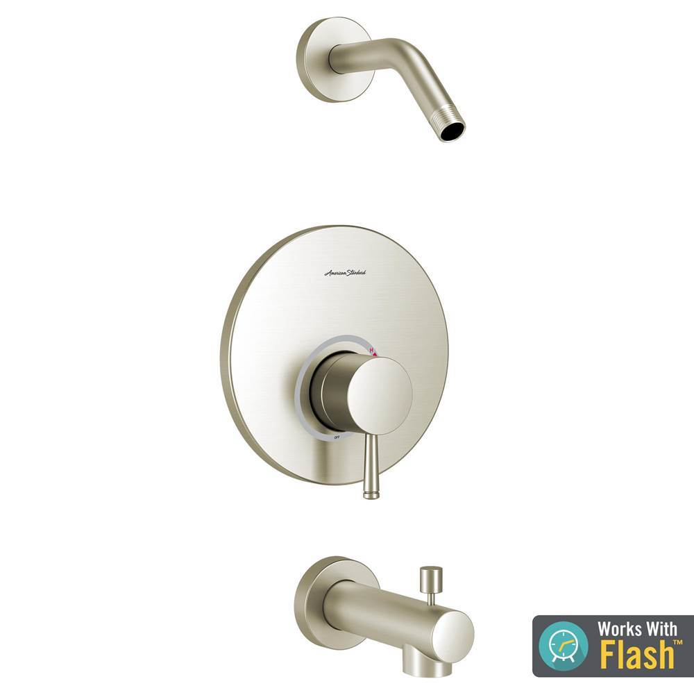 American Standard Canada Serin® Tub and Shower Trim Kit, Double Ceramic Pressure Balance Cartridge With Lever Handle
