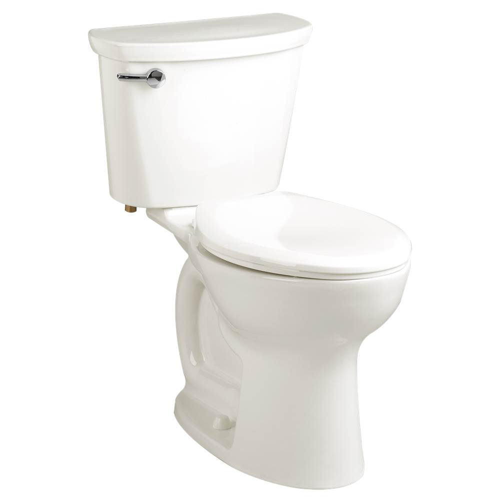 Bathworks ShowroomsAmerican Standard CanadaCadet® PRO Two-Piece 1.6 gpf/6.0 Lpf Compact Chair Height Elongated 14-Inch Rough Toilet Less Seat