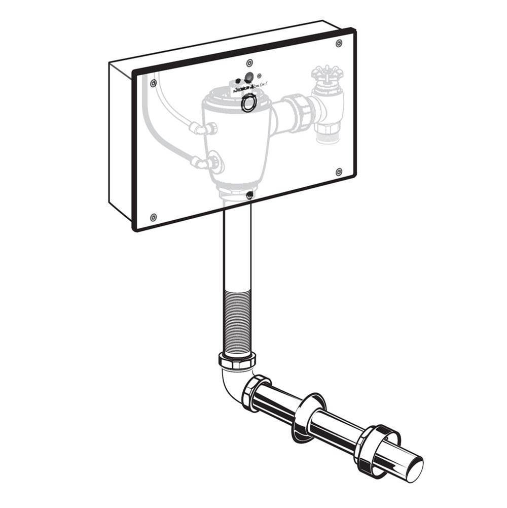 Bathworks ShowroomsAmerican Standard CanadaUltima™ Selectronic Concealed Toilet Flush Valve with Wall Box, Base Model, Piston-Type, 1.28 gpf/4.8 Lpf
