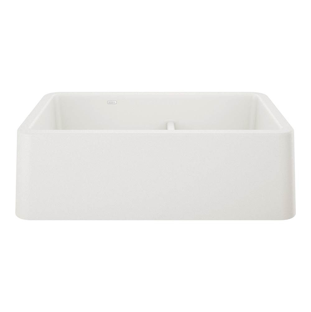 Bathworks ShowroomsBlanco CanadaIkon 33 Apron 1.75 Low Divide White