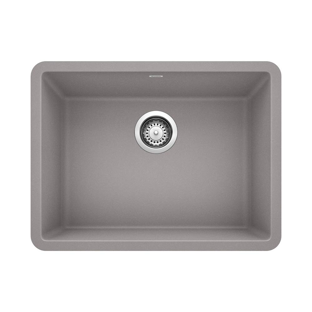 Bathworks ShowroomsBlanco CanadaPrecis U Single 24 Metallic Gray