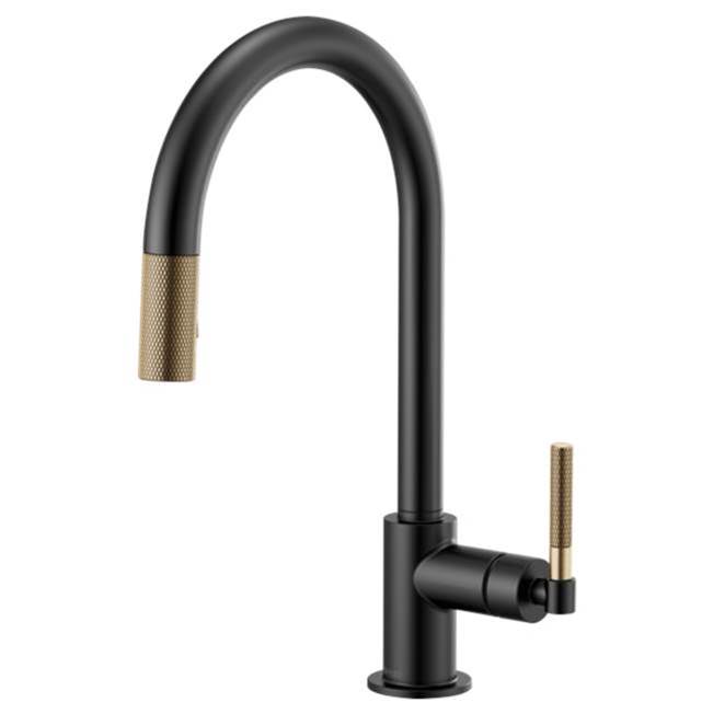 Brizo Canada Pull Down Faucet Kitchen Faucets item 63043LF-BLGL