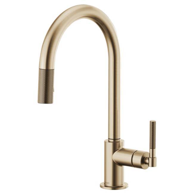 Brizo Canada Pull Down Faucet Kitchen Faucets item 63043LF-GL