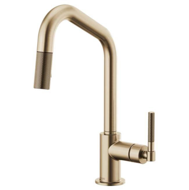 Bathworks ShowroomsBrizo CanadaAngled Spout Pull-Down, Knurled Handle