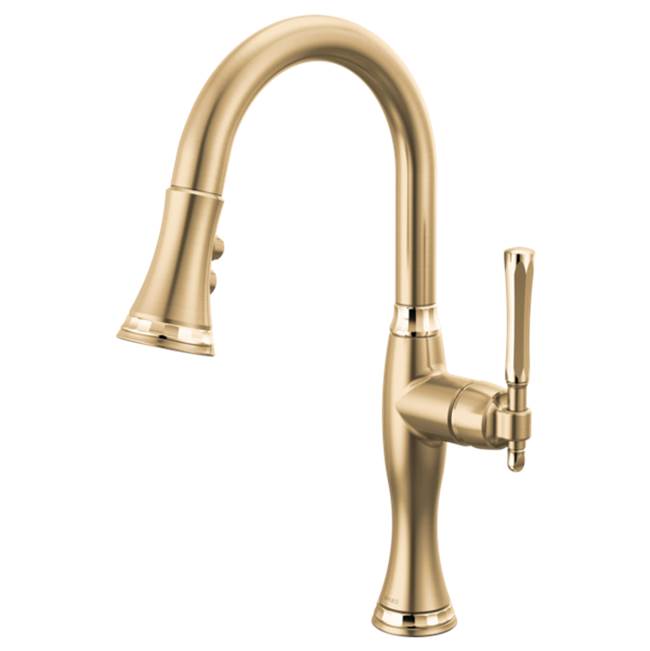 Brizo Canada Pull Down Faucet Kitchen Faucets item 63958LF-GLPG