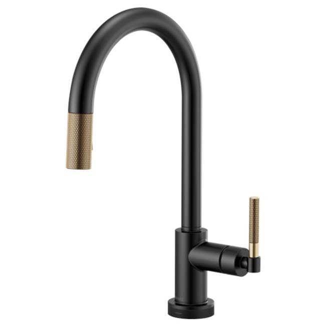 Brizo Canada Pull Down Faucet Kitchen Faucets item 64043LF-BLGL