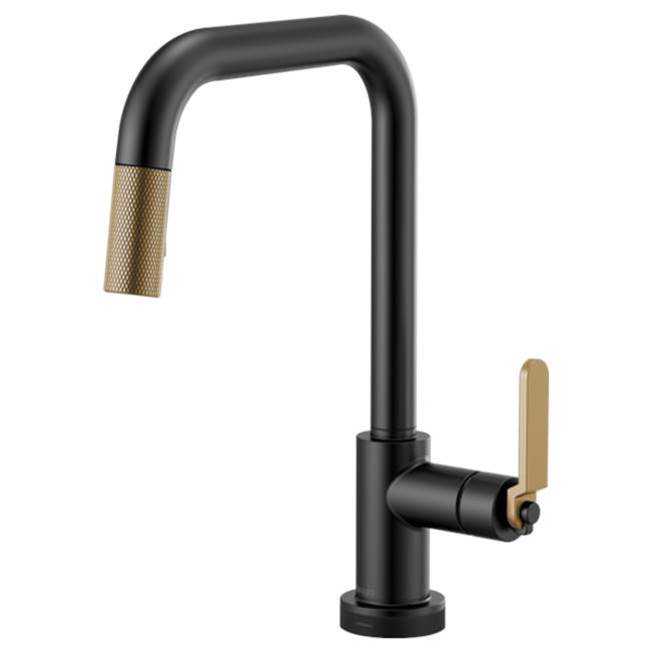 Bathworks ShowroomsBrizo CanadaSquare Spout Pull-Down With Smarttouch, Industrial Handle