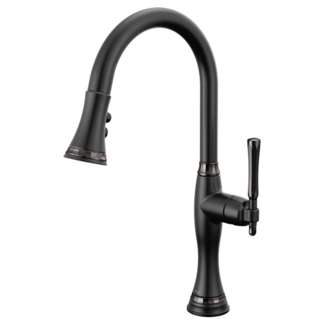 Brizo Canada Pull Down Faucet Kitchen Faucets item 64058LF-BLBNX