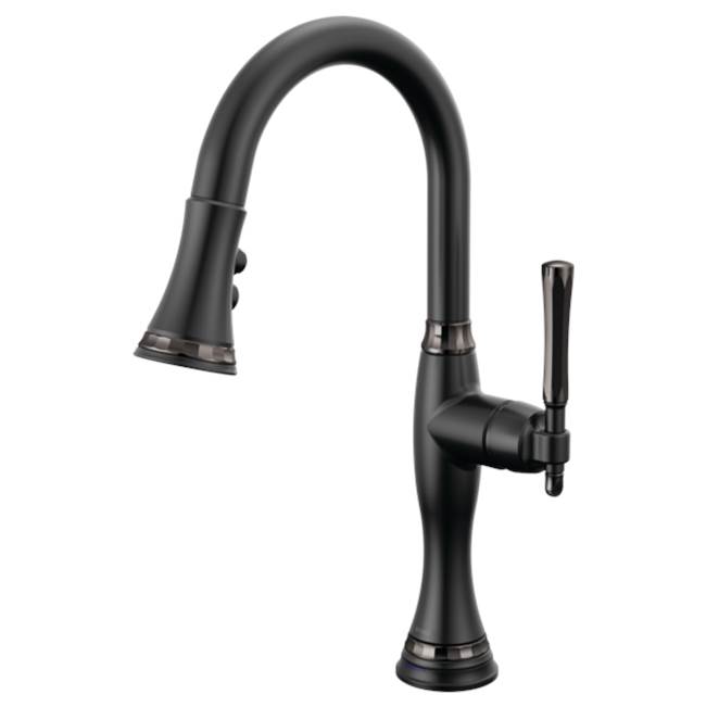 Brizo Canada Pull Down Faucet Kitchen Faucets item 64958LF-BLBNX