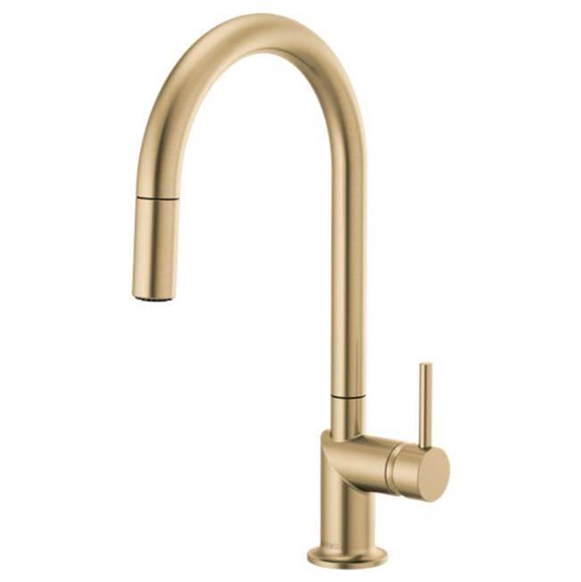 Brizo Canada Pull Down Faucet Kitchen Faucets item 63075LF-GLLHP