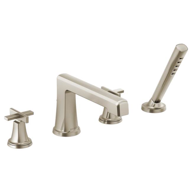 Brizo Canada  Roman Tub Faucets With Hand Showers item T67498-NKLHP