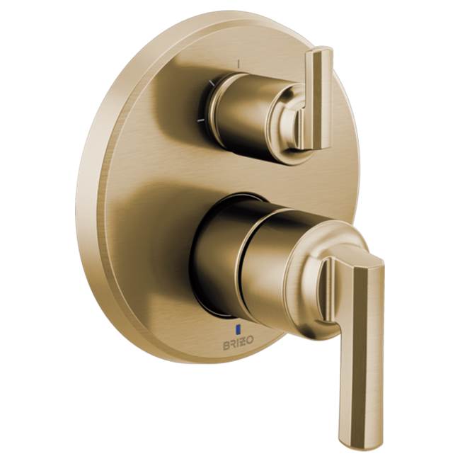 Brizo Canada Pressure Balance Trims With Integrated Diverter Shower Faucet Trims item T75P598-GLLHP