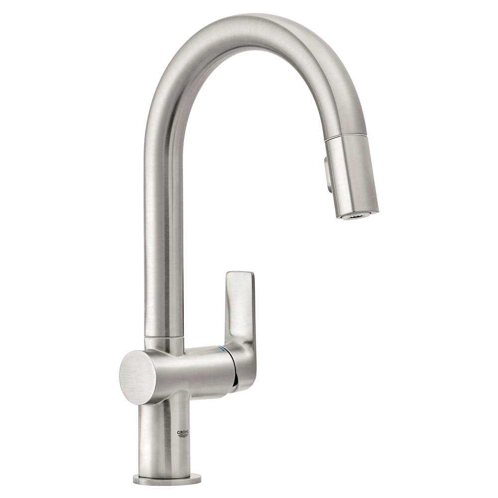 Bathworks ShowroomsGrohe ExclusiveSingle-Handle Pull Down Kitchen Faucet Dual Spray 6.6 L/min (1.75 gpm)