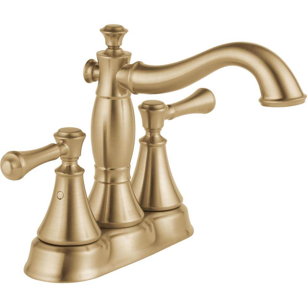 Bathworks ShowroomsDelta CanadaCassidy™ Two Handle Centerset Bathroom Faucet - Metal Pop-Up